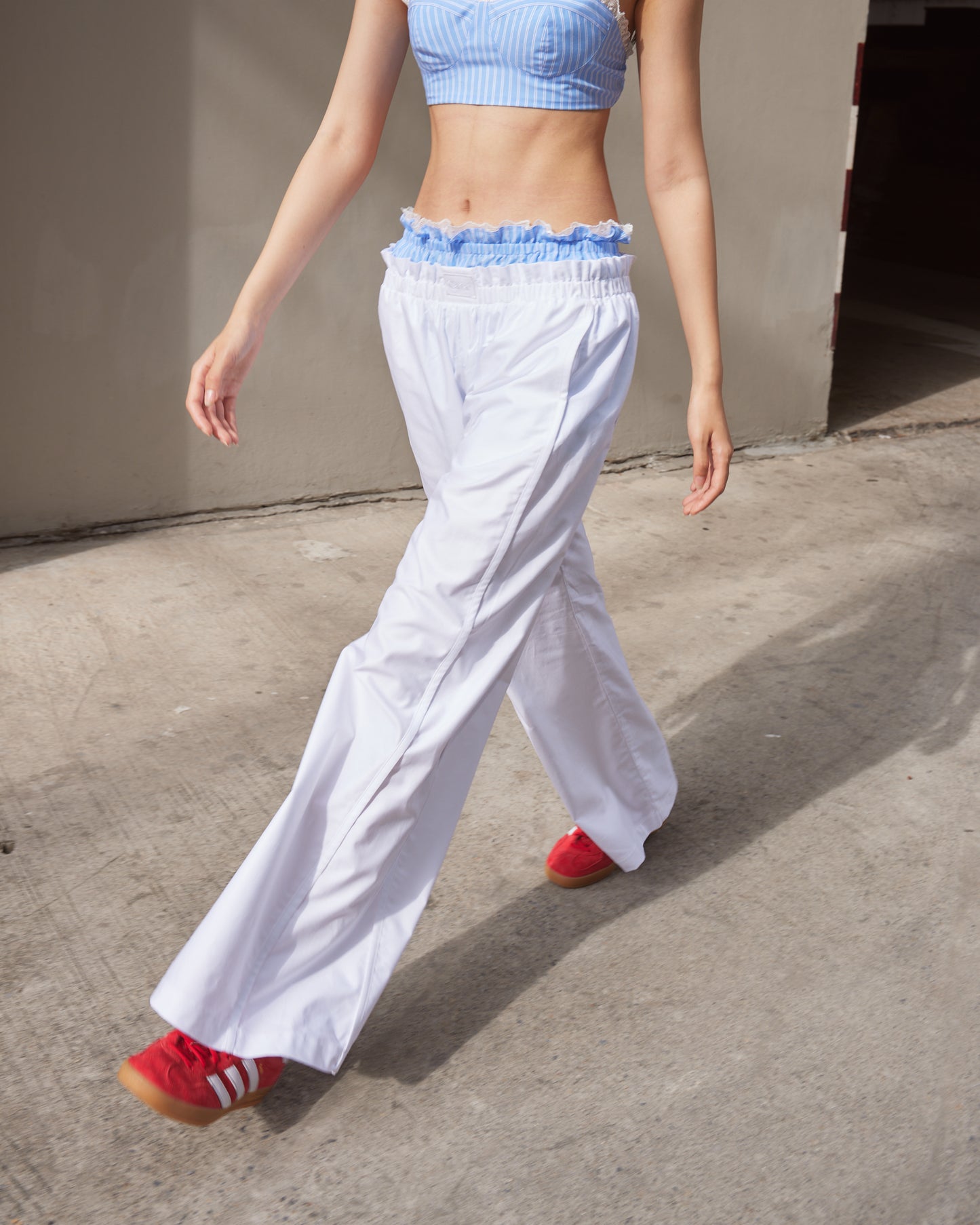 WHITE PJ PANTS