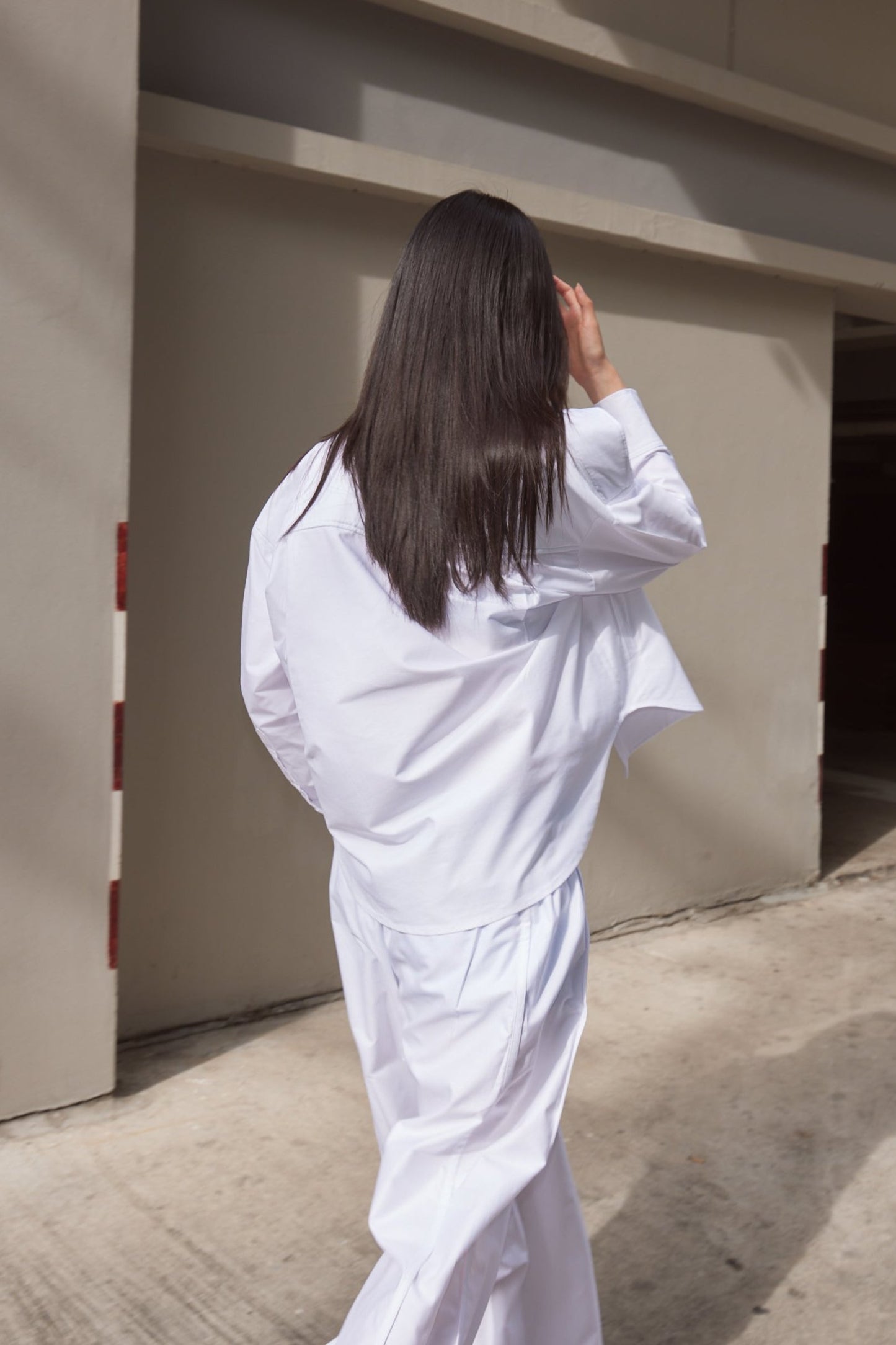 WHITE PJ PANTS