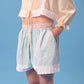 C COTTON SHORTS (MINT)