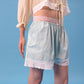 C COTTON SHORTS (MINT)