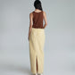 FAUX FUR MAXI SKIRT (YELLOW)