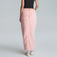 FAUX FUR MAXI SKIRT (PINK)