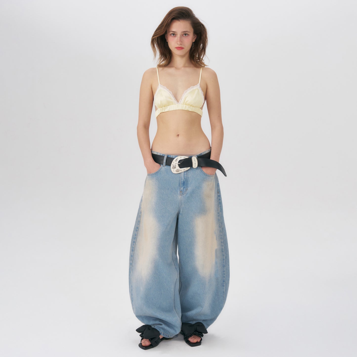 BAGGIE DENIM (LIGHT BLUE)