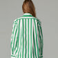 BIG STRIPE PJ SHIRT