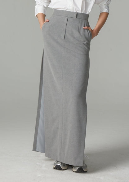 LIGHT GREY SKIRT