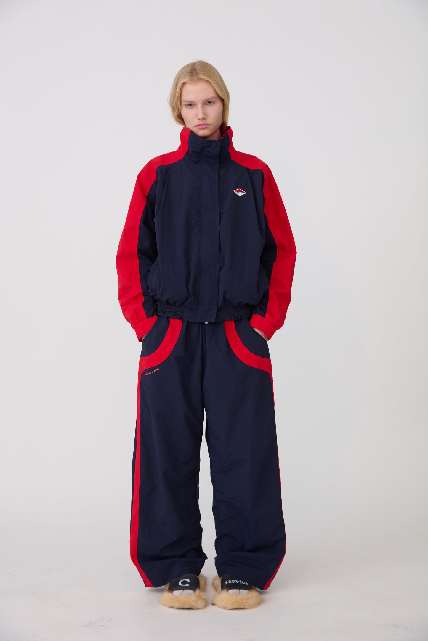 NYLON LITE JACKET (NAVY)