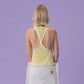 PLUNGE-BACK TANK TOP (YELLOW)