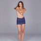 DENIM MINI SKIRT