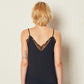 LACE TRIMMED DRESS (NAVY BUNNY)