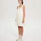 SHORT SLIP DRESS (OFF WHITE)