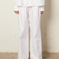 WHITE PJ PANTS