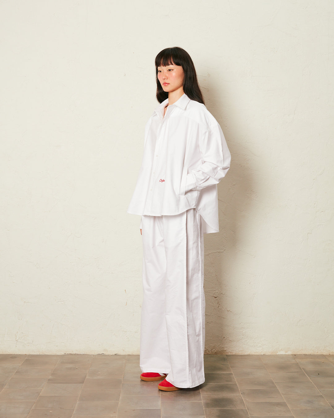 WHITE PJ PANTS