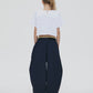 SHOULDER-PAD CROPPED TOP (C CLASSIC)