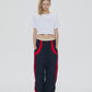 SHOULDER-PAD CROPPED TOP (C CLASSIC)