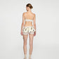 OFF WHITE POLKA DOT MINI APRON