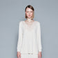 RIBBED PJ SET (CREAM)