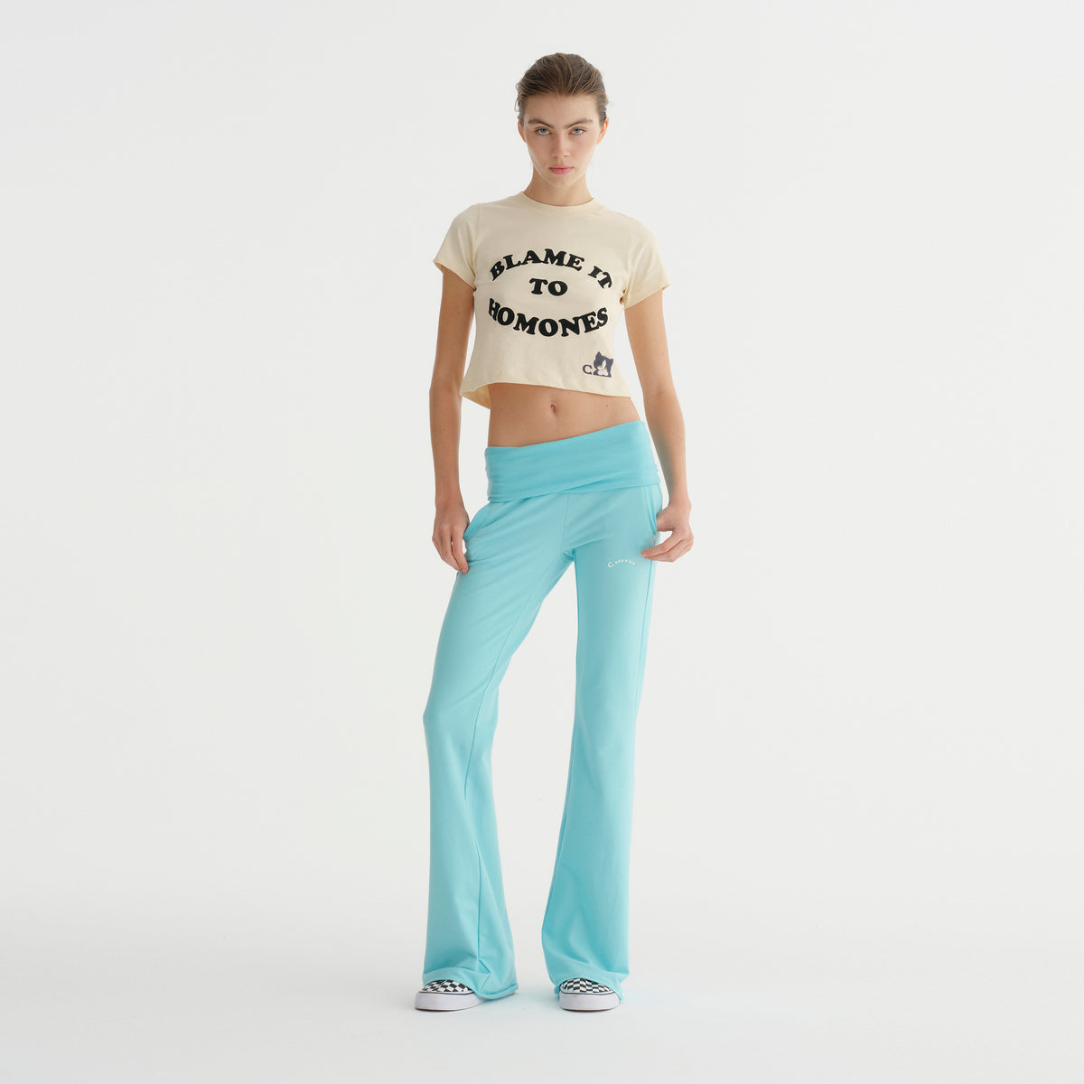 CAT TEE CREAM (FIRM COTTON)