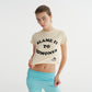 CAT TEE CREAM (FIRM COTTON)