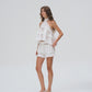 AIRY RUFFLE HALTER TOP