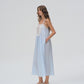 AIRY MAXI DRESS (BLUE)