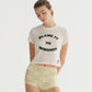 CAT TEE CREAM (LIGHTWEIGHT)