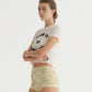 CAT TEE CREAM (LIGHTWEIGHT)