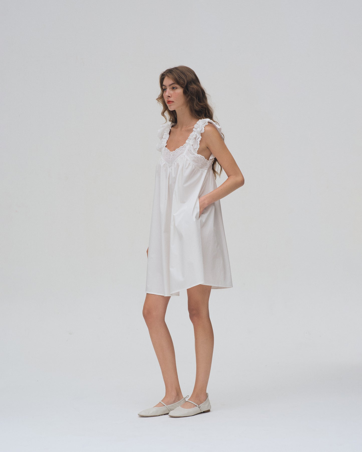 AIRY SHORT DRESS