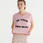 CAT TEE PINK (LIGHTWEIGHT)