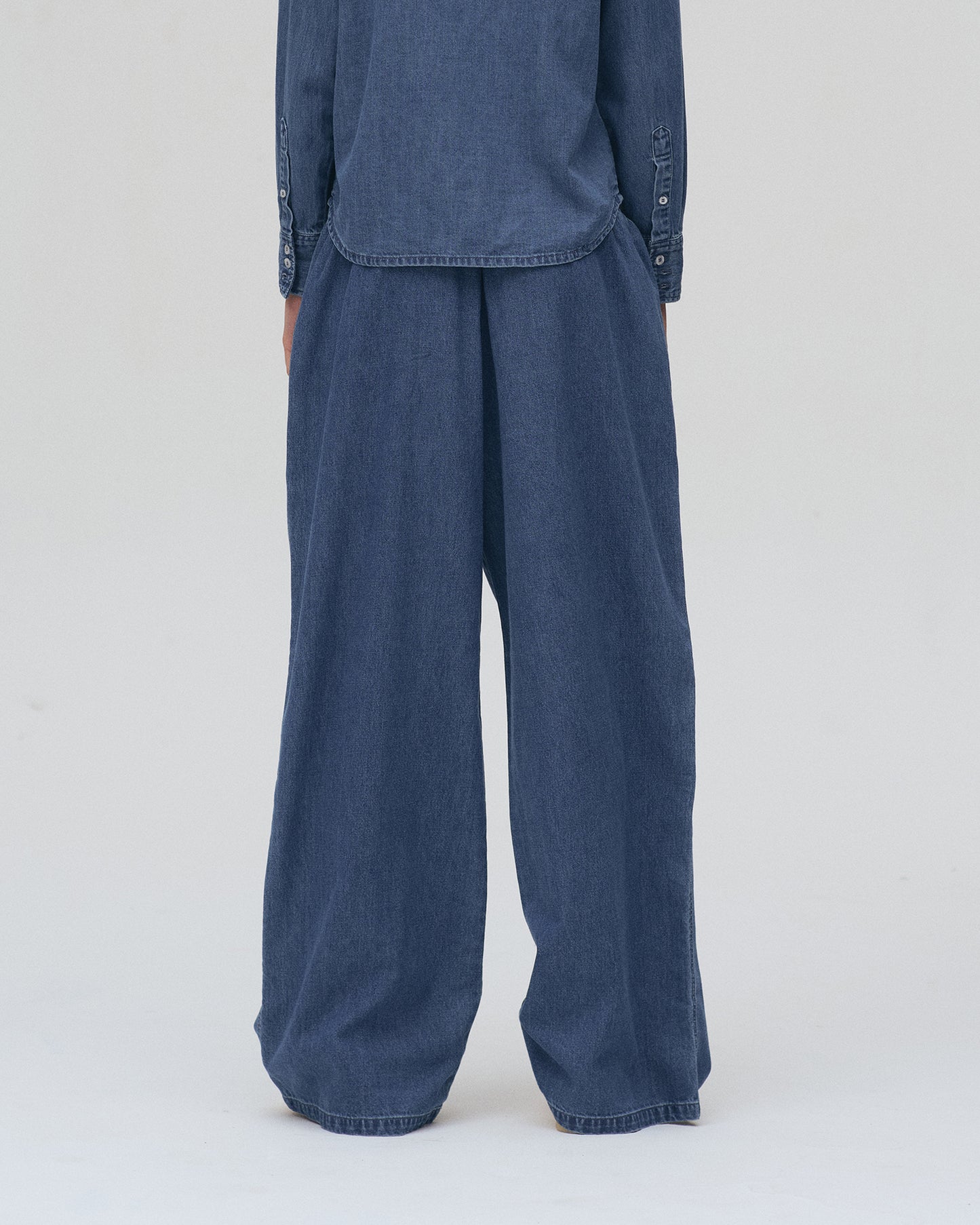 CHAMBRAY PANTS