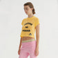 CAT TEE YELLOW (LIGHTWEIGHT)