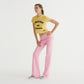 CAT TEE YELLOW (FIRM COTTON)