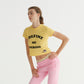 CAT TEE YELLOW (FIRM COTTON)
