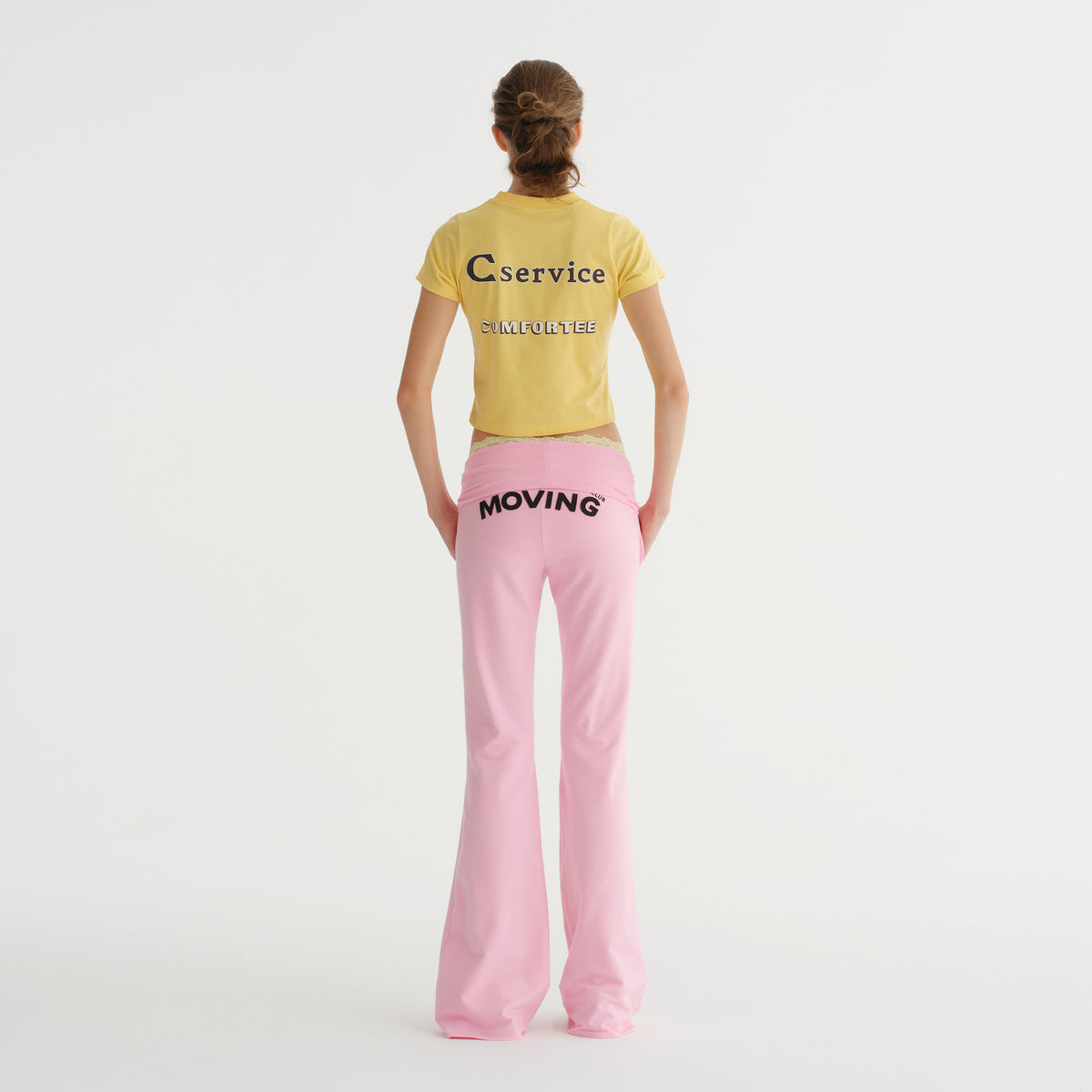 CAT TEE YELLOW (FIRM COTTON)