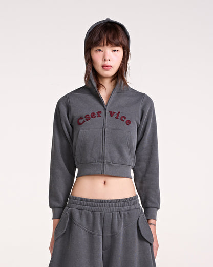 TERRY HOODIE (GREY)