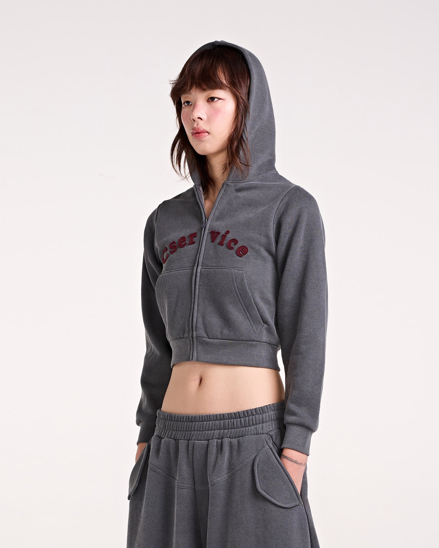 TERRY HOODIE (GREY)