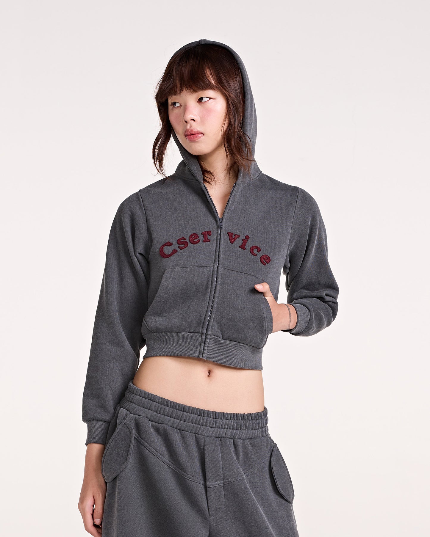 TERRY HOODIE (GREY)