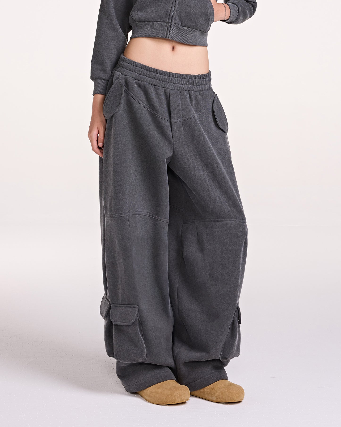 TERRY PANTS (GRAY)