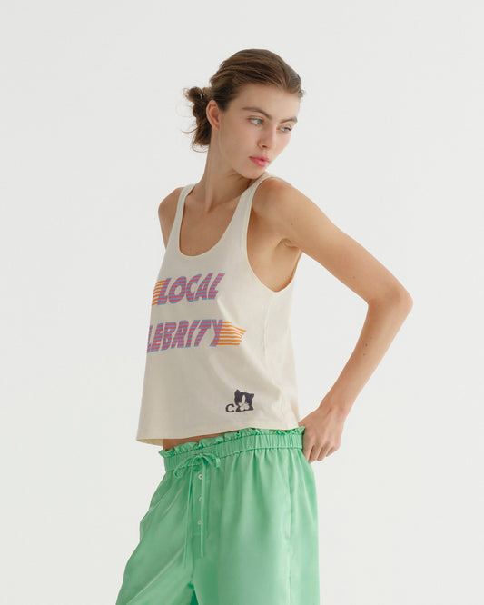 LOCAL CELEBRITY TANK TOP (CREAM)