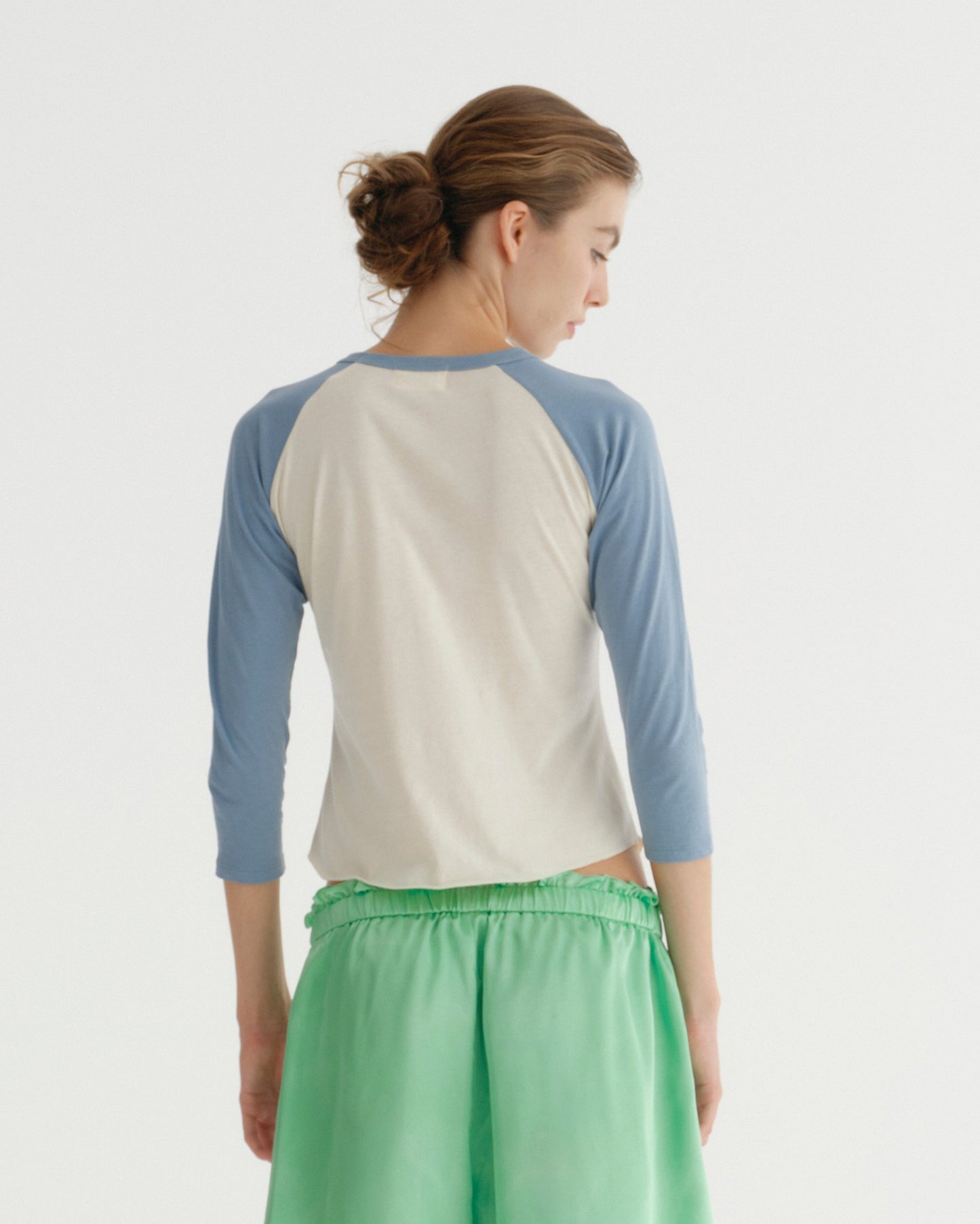 RAGLAN TSHIRT (BLUE)