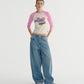 BAGGIE HIGH WAISTED PATCH DENIM