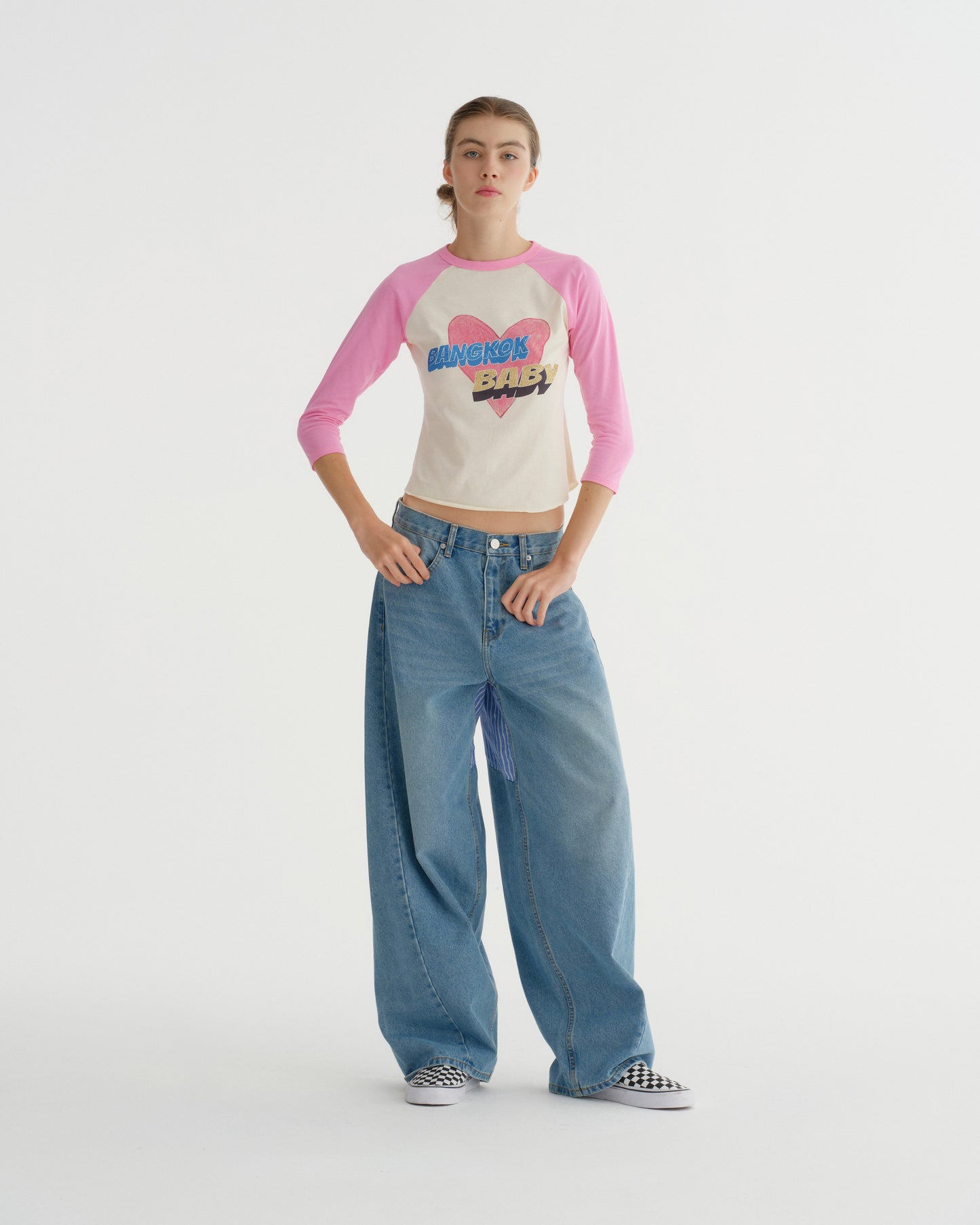 RAGLAN TSHIRT (PINK)
