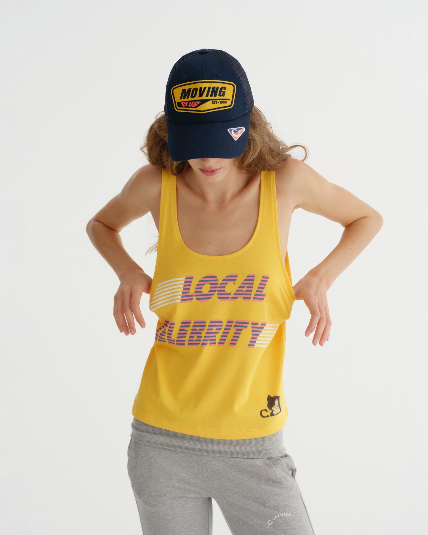 LOCAL CELEBRITY TANK TOP (YELLOW)