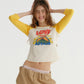 RAGLAN TSHIRT (YELLOW)
