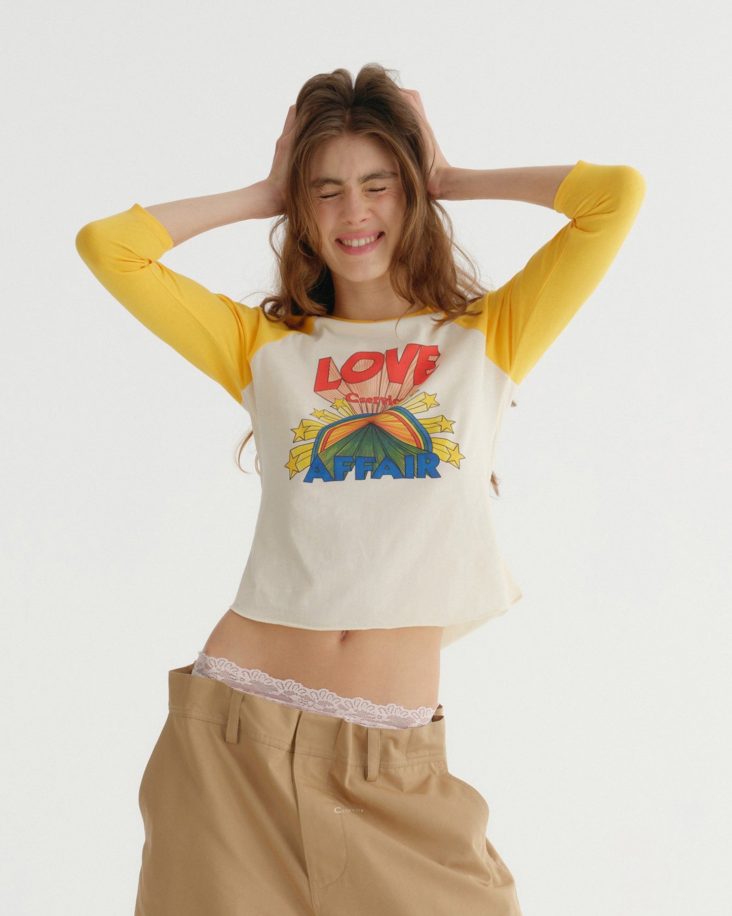 RAGLAN TSHIRT (YELLOW)