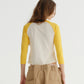 RAGLAN TSHIRT (YELLOW)