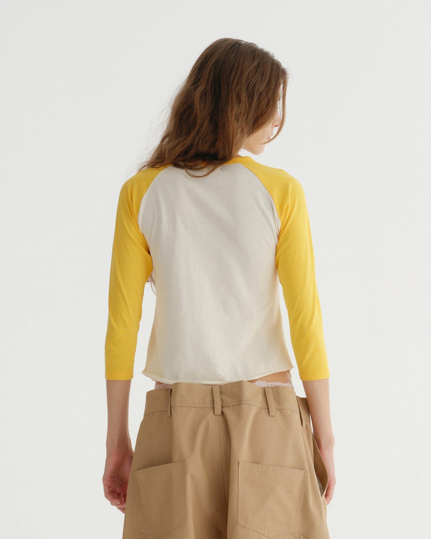 RAGLAN TSHIRT (YELLOW)