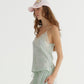 CAMISOLE SATIN (MINT)
