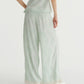 SATIN PANTS (MINT)