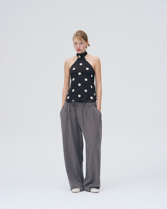 TAILORED PANTS (GREY)