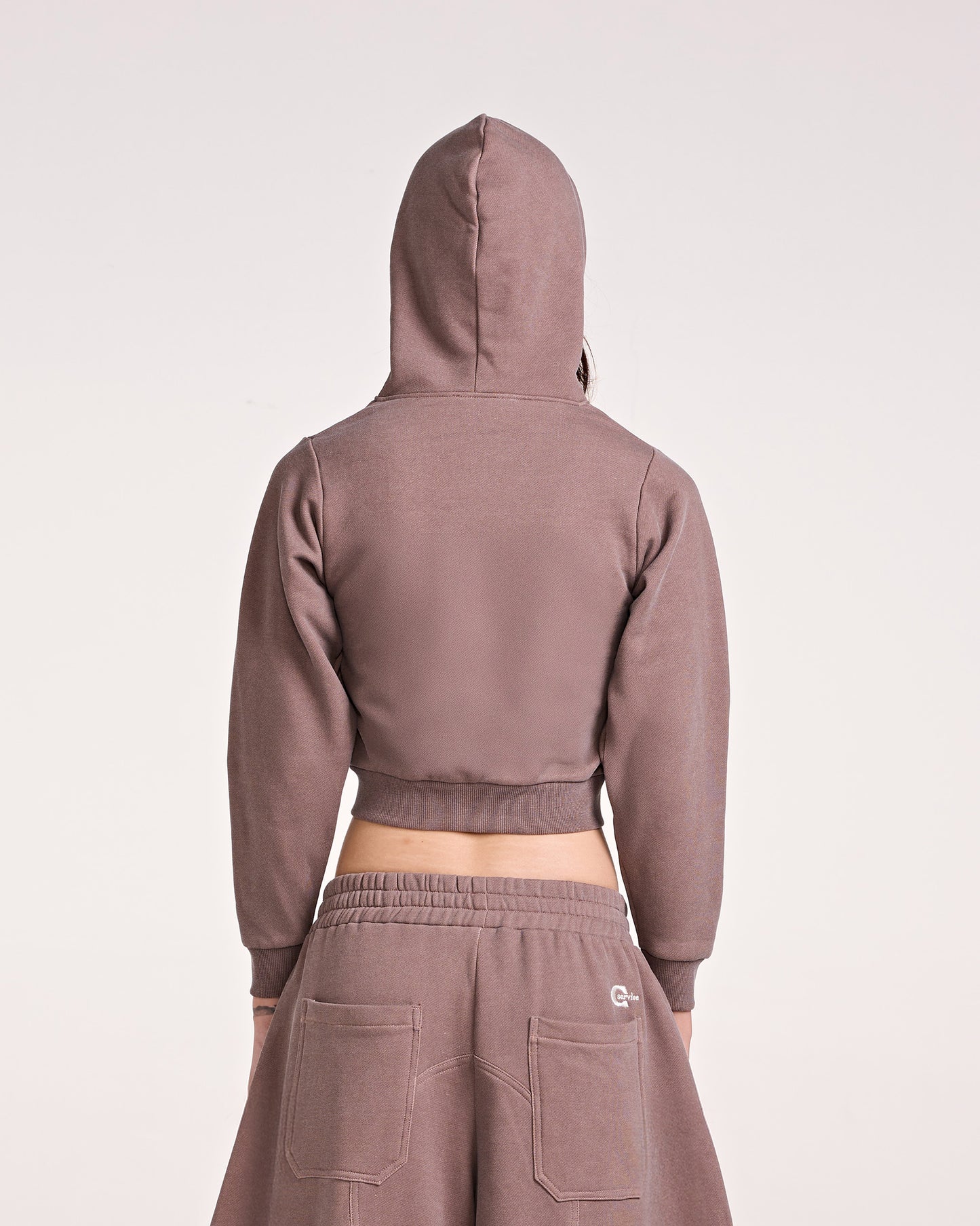TERRY HOODIE (BROWN)
